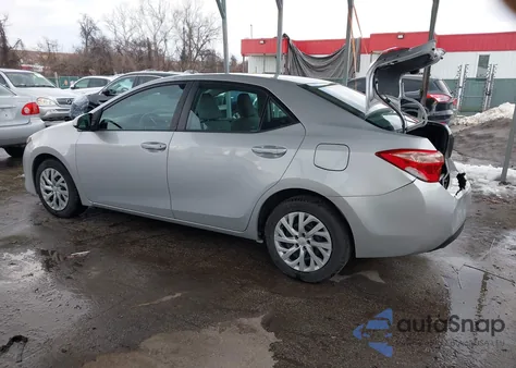 2017 Toyota Corolla Le из США, поврежденный, VIN 2T1BURHE8HC937987